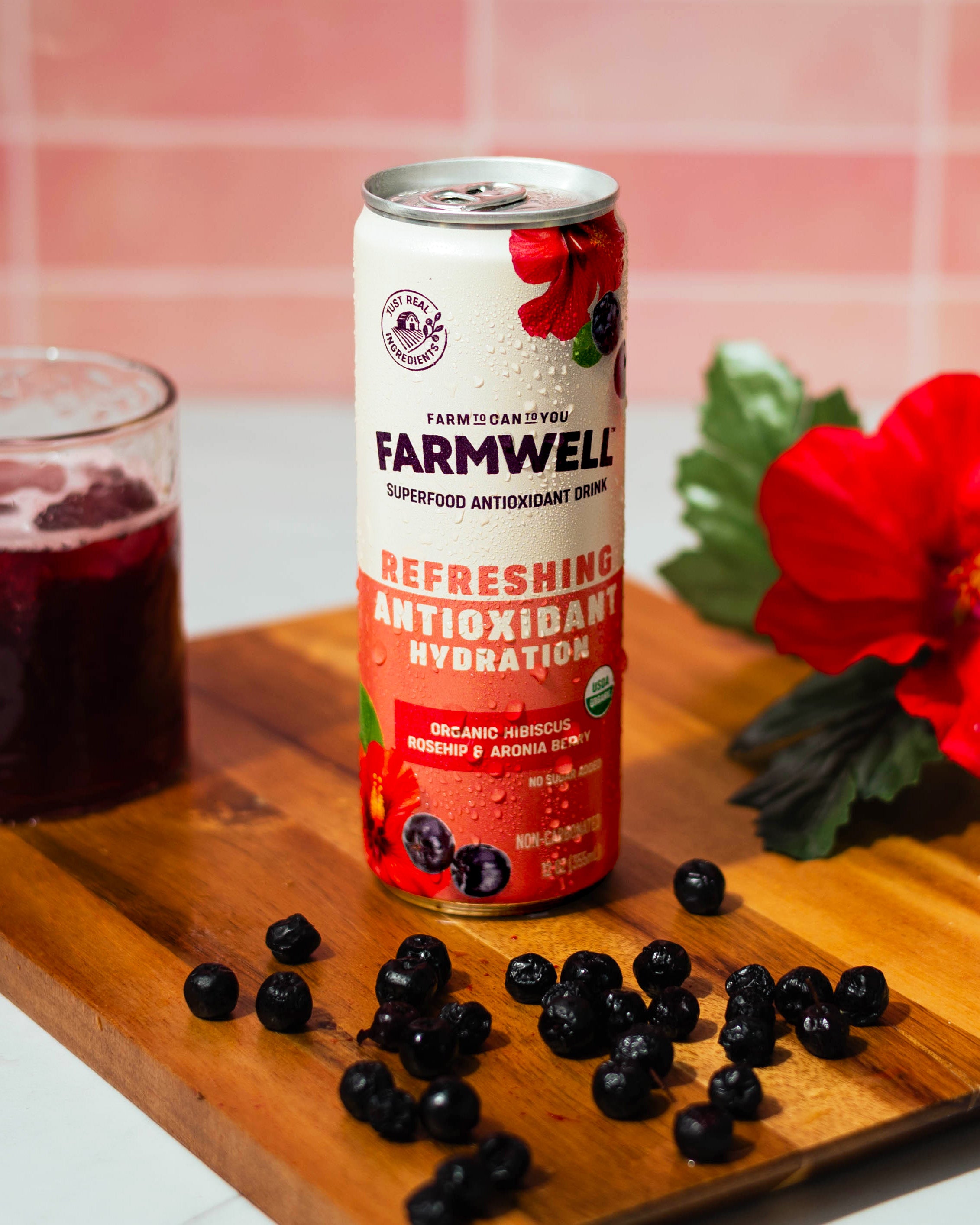 Organic Hibiscus Rosehip & Aronia Berry