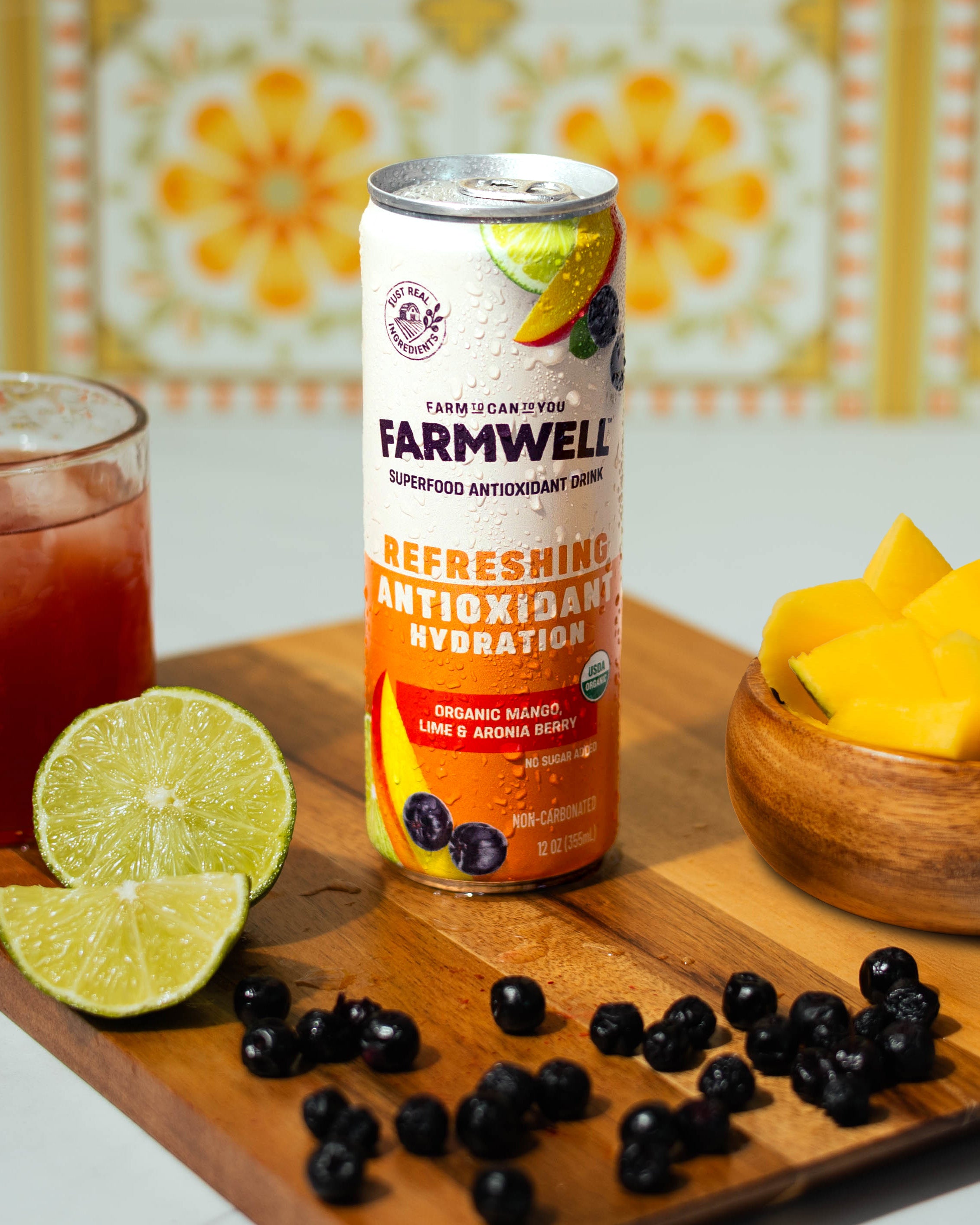 Organic Mango, Lime & Aronia Berry