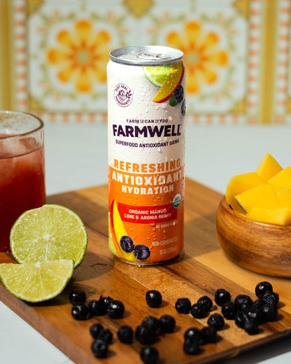 Organic Mango, Lime &  Aronia Berry