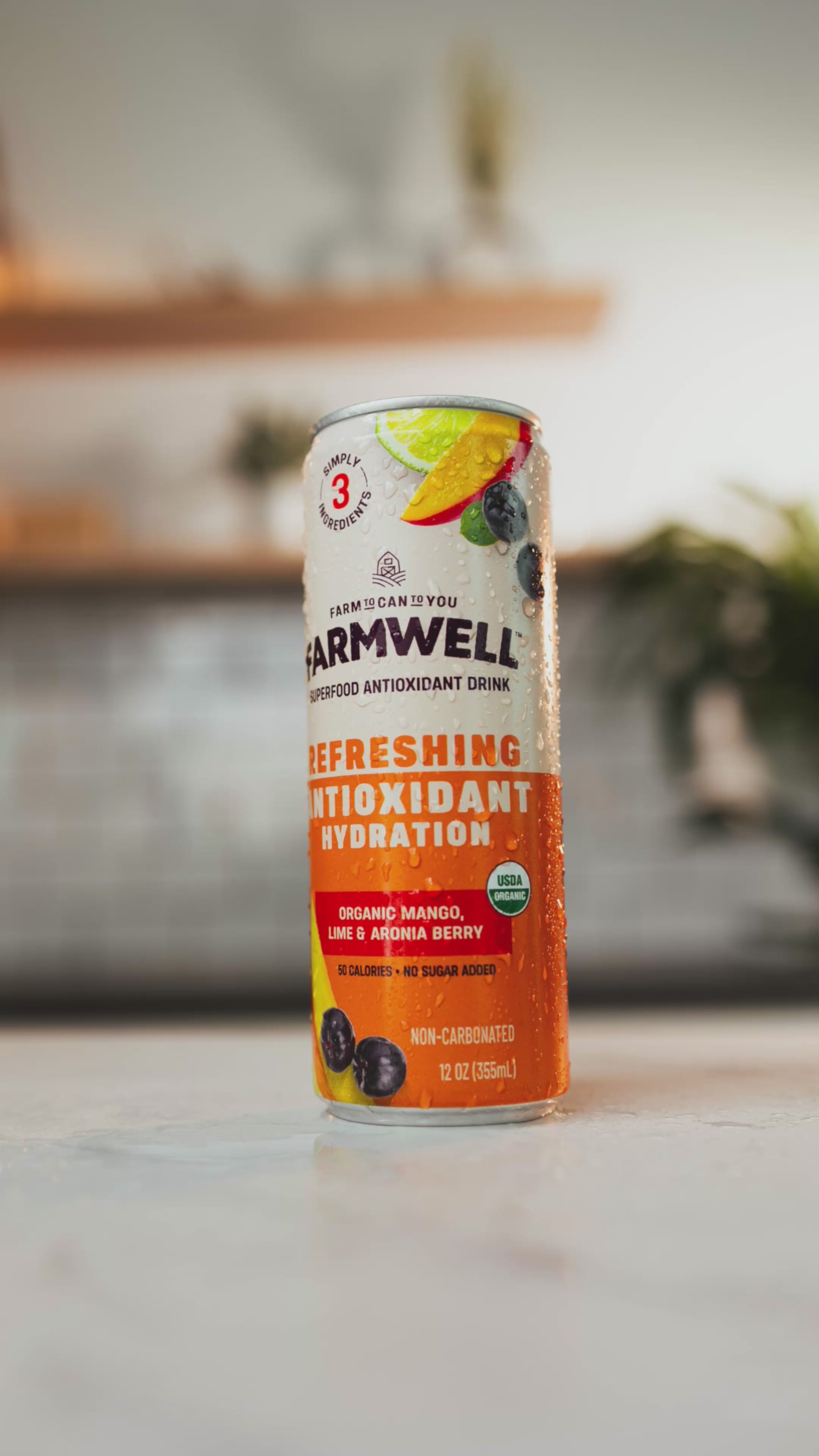 Organic Mango, Lime &  Aronia Berry